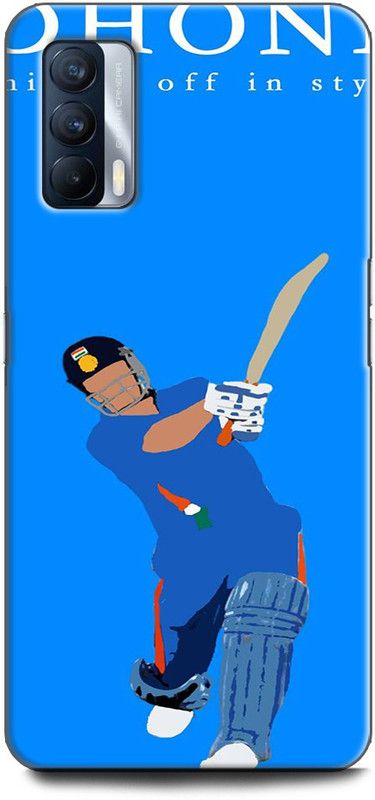Afterglow Back Cover for Realme X7 MS DHONI, CRICKET, DHONI, MSD, INDIAN KHILADI, KHILADI  (Multicolor, Shock Proof, Pack of: 1)
