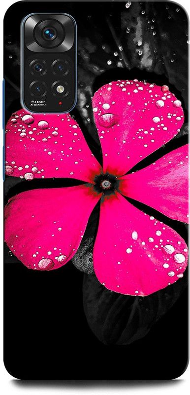 GRAFIQE Back Cover for Redmi Note 11 LOVE, BIRD, HEART, COUPLE LOVE, RED HEART  (Multicolor, Shock Proof, Pack of: 1)