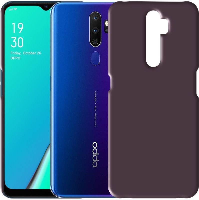 CASE CREATION Back Cover for Oppo A5 2020 (6.50-inch) 2019  (Red, Shock Proof, Pack of: 1)
