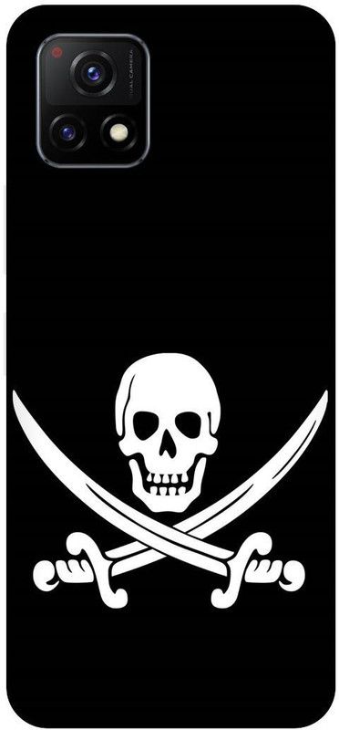 Bluvver Back Cover for Vivo Y72 5G, V2060, Printed Pirate,Skull Back Cover  (Multicolor, Hard Case, Pack of: 1)