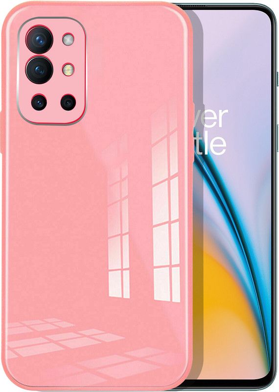 kanco plus Back Cover for ONEPLUS 9R / 1+9R  (Pink, Shock Proof, Pack of: 1)