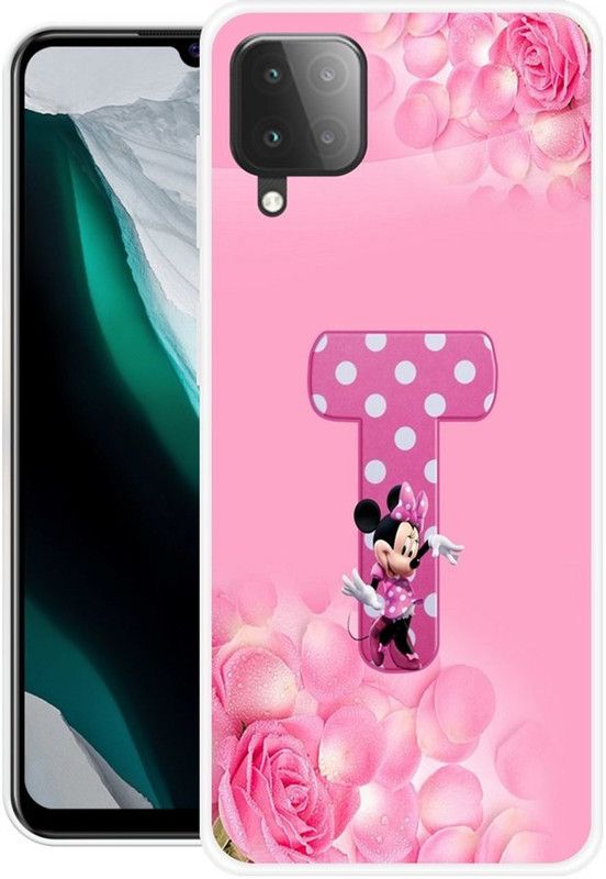 BLUEBUG Back Cover for Samsung Galaxy M12, Samsung Galaxy A12  (Pink, Grip Case, Silicon, Pack of: 1)