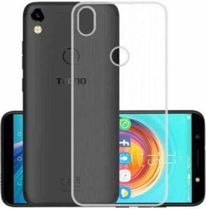 VIBHATSU Back Cover for Tecno Camon i, ID93  (Transparent, Dual Protection, Pack of: 1)