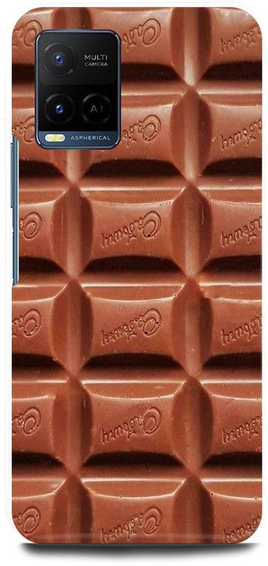FIKORA Back Cover for Vivo Y21, V2149, CADBURY, CHOCOLATE, DAIRY, MILK, CHOCOLATE  (Brown, Hard Case, Pack of: 1)