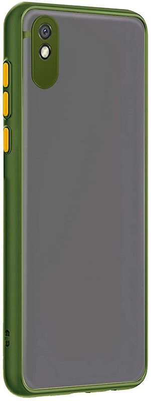 OffersOnly Back Cover for Redmi 9i  (Green, Matte Finish, Silicon, Pack of: 1)