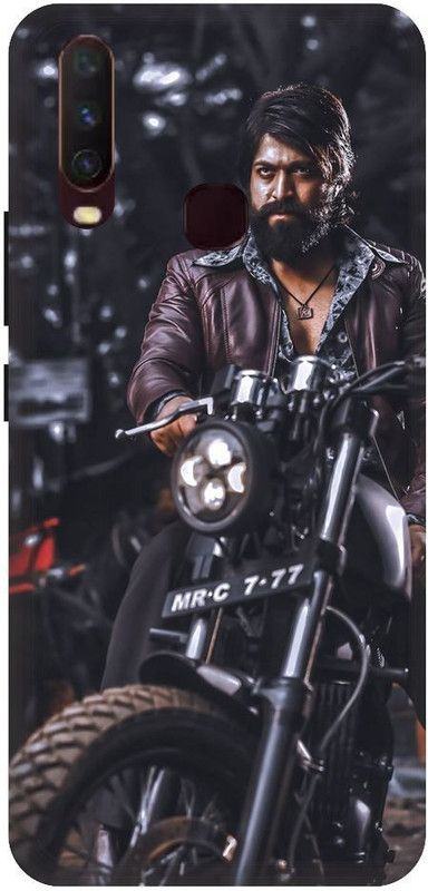 URCHIN Back Cover for vivo Y11 KGF, kgf, rocky, kgf movie, Bike, Rocky bhai, kgf2  (Multicolor, Shock Proof, Pack of: 1)