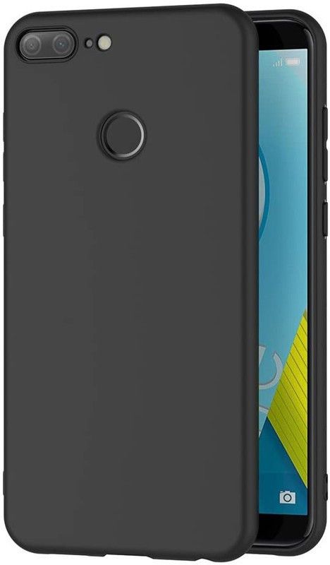 MoreFit Back Cover for Honor 9 Lite  (Black, Shock Proof, Silicon, Pack of: 1)