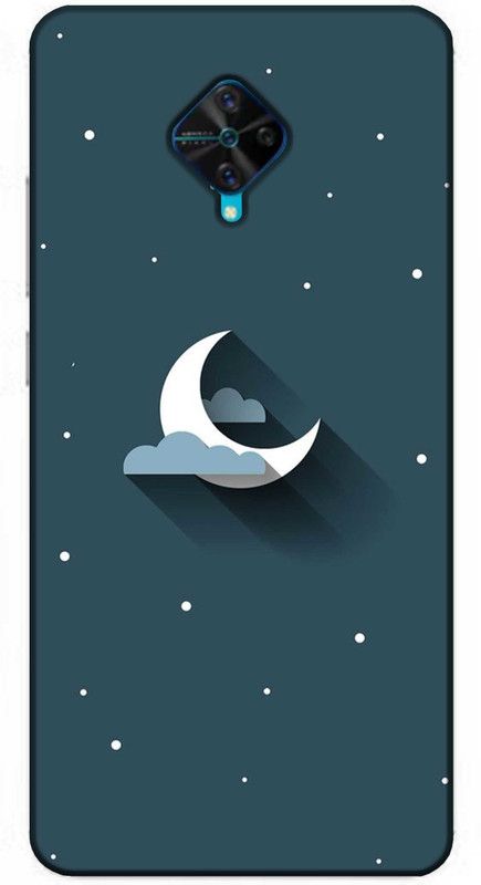 CUTECASE Back Cover for Vivo S5  (Multicolor, Anti-radiation, Silicon, Pack of: 1)
