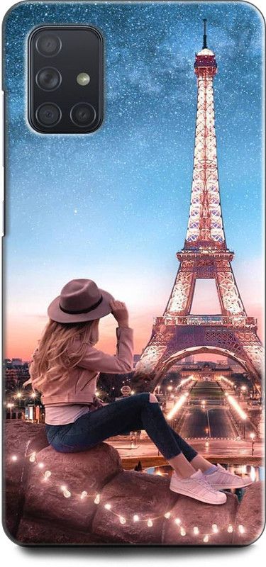 Afterglow Back Cover for SAMSUNG Galaxy A71 PARIS, LOVE, CUTE, GIRL, LIGHT, BEAUTIFUL  (Multicolor, Shock Proof, Pack of: 1)