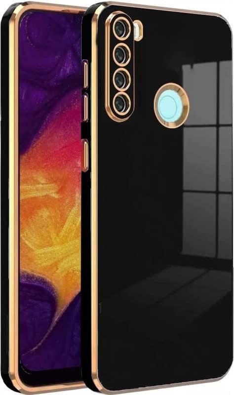Coverley Back Cover for Redmi Note 8  (Black, Shock Proof, Silicon)