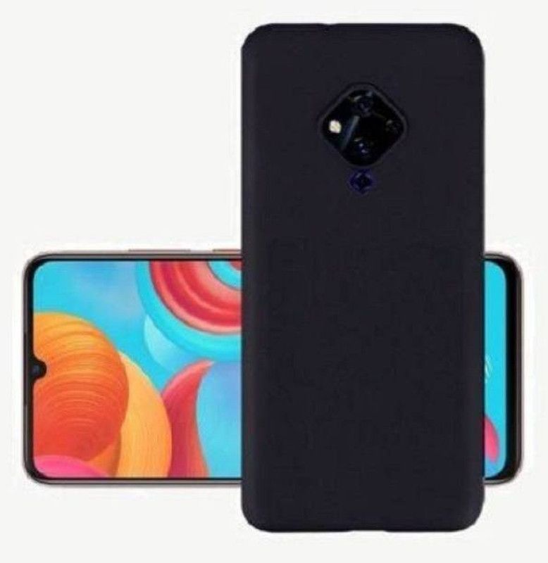 Sarju Back Cover for Vivo S1 Pro, S1 Pro (2020)  (Black, Grip Case)