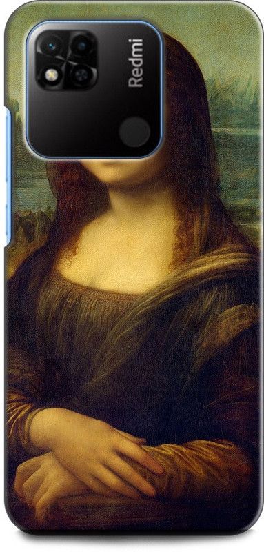 WallCraft Back Cover for REDMI 10A MONA LISA, LEONARDO DA VINCI, PAINTING, PORTRAIT  (Multicolor, Dual Protection, Pack of: 1)