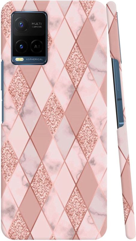 GS PANDA COLLECTIONS Back Cover for VIVO Y33T  (Pink, Pack of: 1)