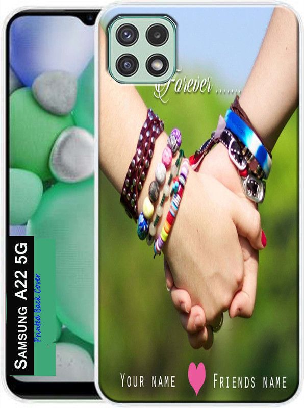 KENTAROELENE Back Cover for Samsung Galaxy A22 (5G), Samsung A22 (5G)  (Multicolor, Dual Protection, Silicon, Pack of: 1)