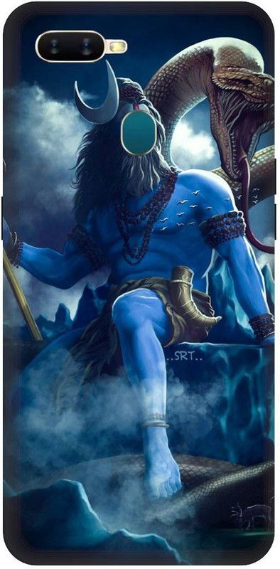 SSMORYA Back Cover for OPPO A5s ( God Shiv) Printed Back Cover  (Multicolor, Waterproof)