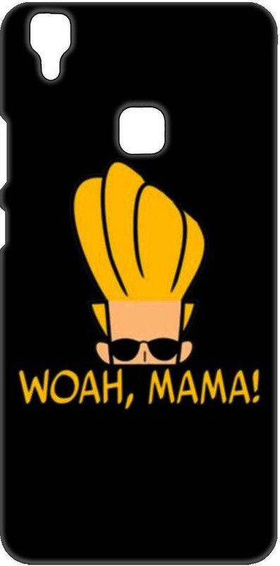 #Uncultured Back Cover for Vivo V3 Max  (Black, Yellow, Hard Case, Pack of: 1)