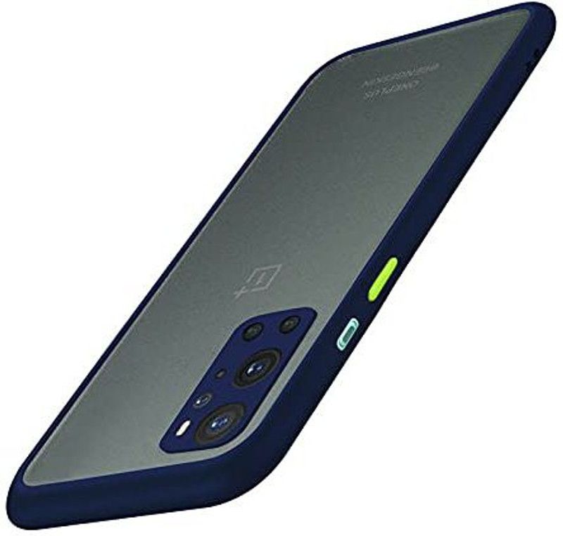 Celzo Back Cover for OnePlus 9  (Blue, Silicon, Pack of: 1)