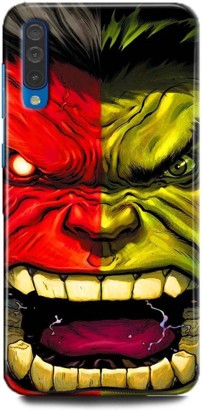 FIKORA Back Cover for Samsung Galaxy A50/SM-A505FZKDINS HULK PRINTED  (Multicolor, Hard Case, Pack of: 1)