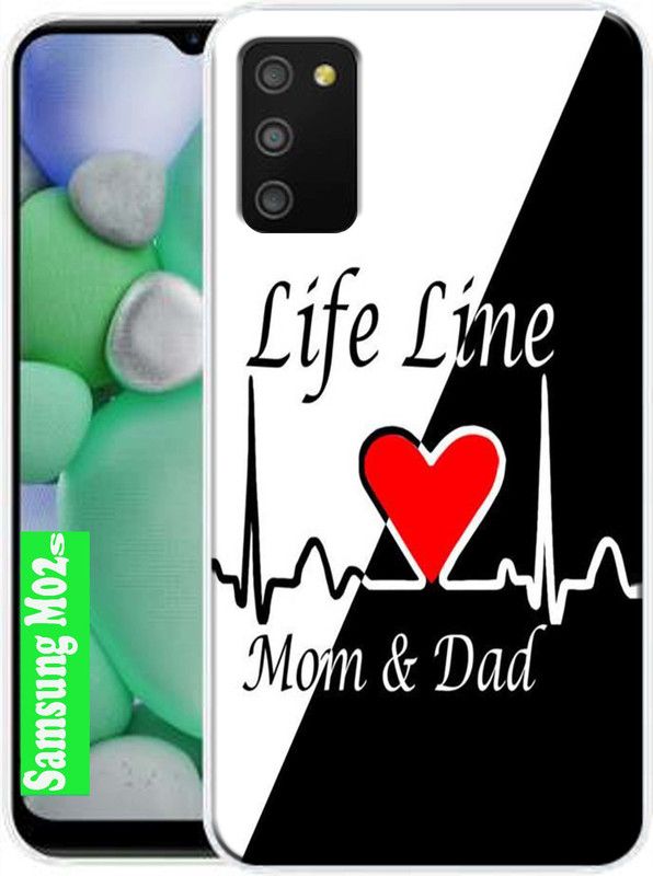 Amstyle Back Cover for Samsung M02s, Samsung Galaxy M02s  (Multicolor, Dual Protection, Silicon)