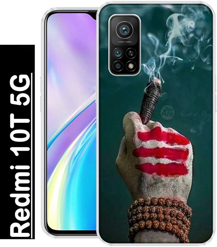 Sswastik Back Cover for Redmi 10T 5G  (Multicolor, Grip Case, Silicon, Pack of: 1)
