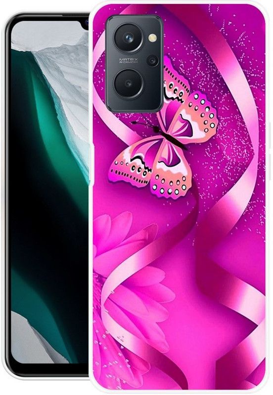 WOELLO Back Cover for Realme 9i  (Multicolor, Grip Case, Silicon)