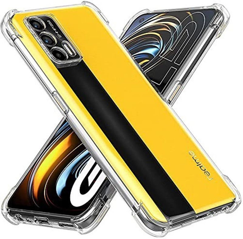 BRENZZ Back Cover for Realme X7 Max, Realme X7 Max 5G  (Transparent, Shock Proof, Silicon, Pack of: 1)