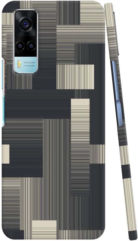 GS PANDA COLLECTIONS Back Cover for VIVO Y31  (Grey, Beige, Pack of: 1)