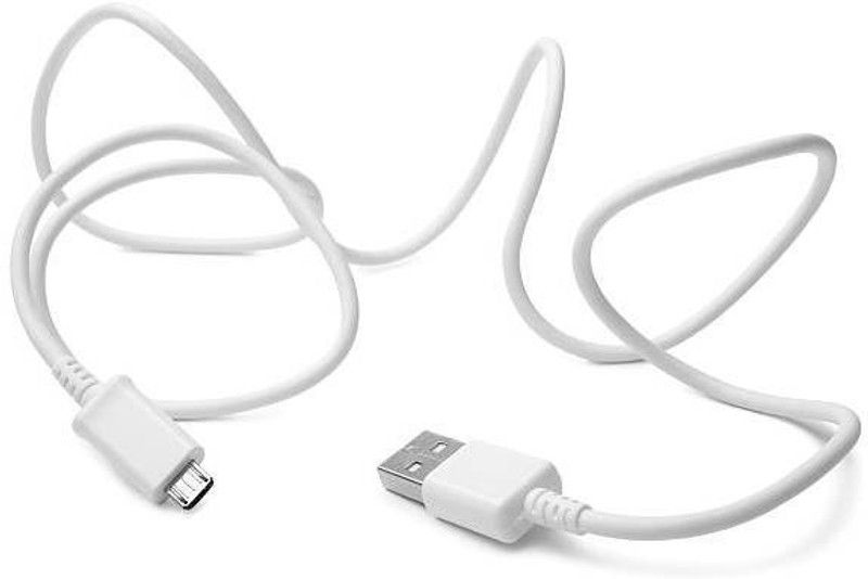 v117 1 m Micro USB Cable  (Compatible with All Vivo, Oppo, Samsung, Gionee, Mi, Vivo, One Plus and Boat, White)