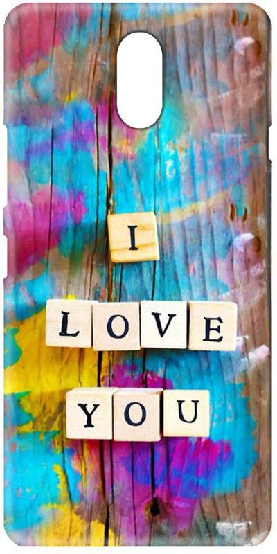 Smutty Back Cover for Lenovo Vibe P1m - I Love You Print  (Multicolor, Hard Case, Pack of: 1)
