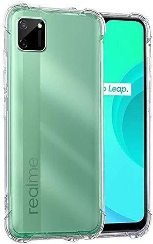 KITE DIGITAL Back Cover for Realme Narzo 30A  (Transparent, Shock Proof, Silicon)