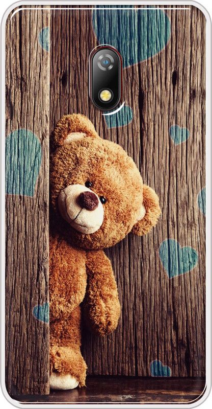 SmartGoldista Back Cover for Itel A23 Back Case  (Multicolor, Grip Case, Silicon)