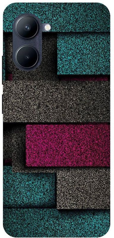 BYXIS Back Cover for Realme C33 texture, wall, colours, dark, wallpapers1333  (Multicolor, Shock Proof, Pack of: 1)