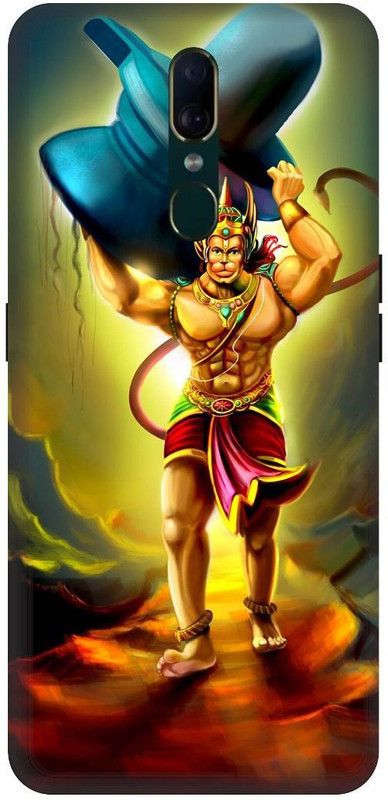 SSMORYA Back Cover for OPPO F11 (Hanuman) Printed Back Cover  (Multicolor, Waterproof, Pack of: 1)