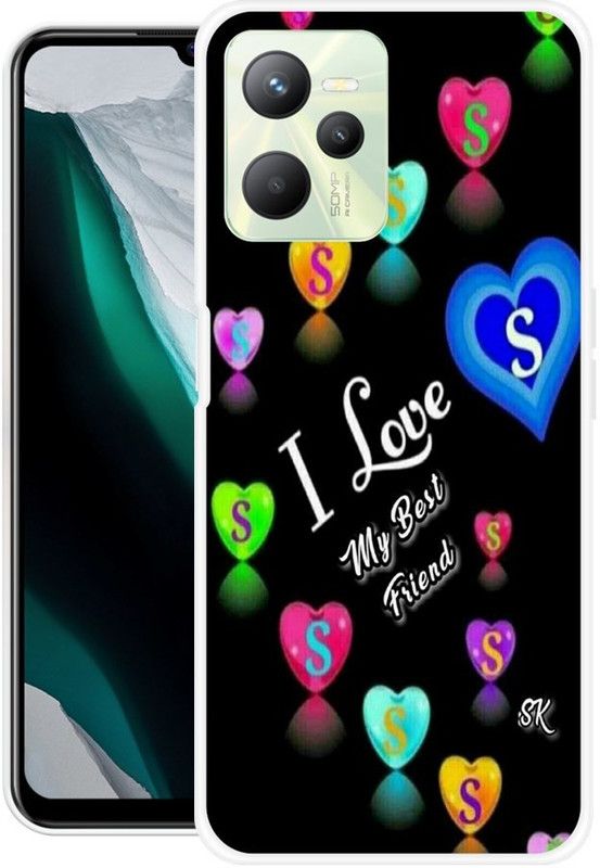 PictoWorld Back Cover for Realme C31  (Multicolor, Grip Case, Silicon)