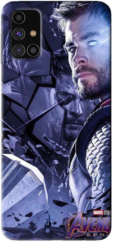 NDCOM Back Cover for Samsung Galaxy M31s Avengers End Game Thor Printed  (Multicolor, Hard Case, Pack of: 1)