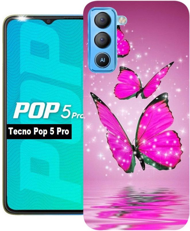 mitzvah Back Cover for Tecno Pop 5 Pro  (Multicolor, Grip Case, Silicon, Pack of: 1)
