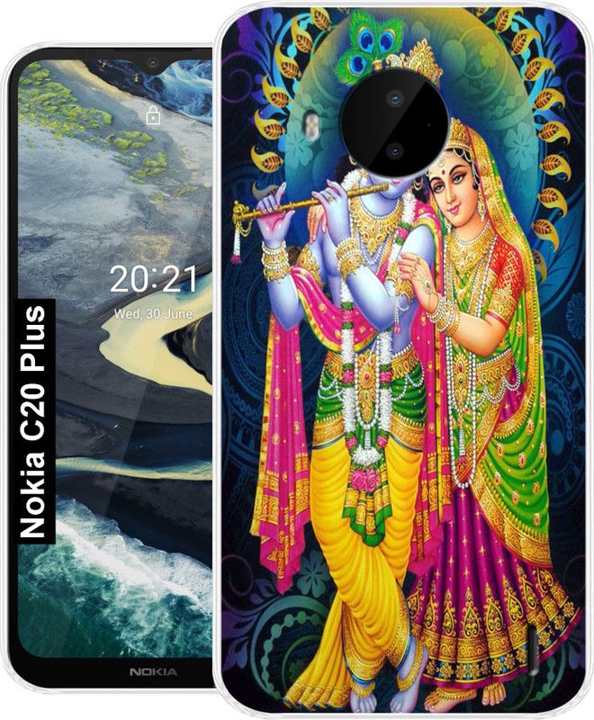 Coolcase Back Cover for Nokia C21 Plus  (Multicolor, Grip Case, Silicon)