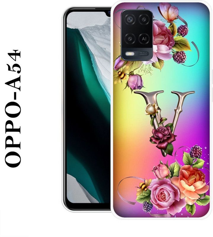KUDI Back Cover for Oppo A54  (Multicolor, Silicon)