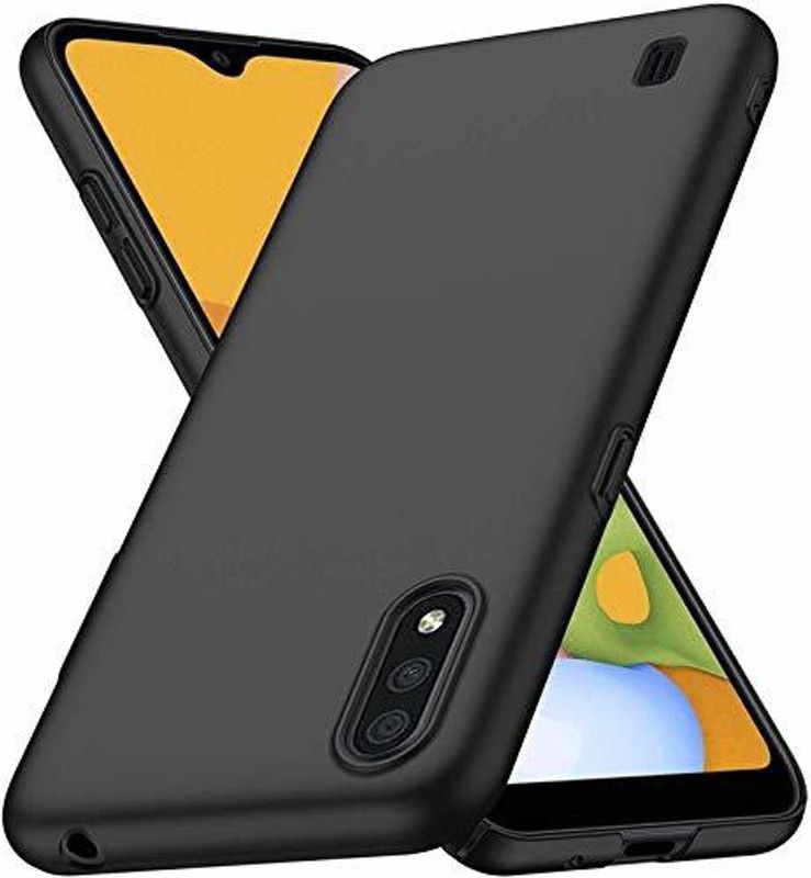 RF Mobiles Back Cover for Samsung Galaxy A01  (Black, Shock Proof, Pack of: 1)