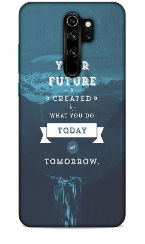 CRAFTARA Back Cover for Xiaomi Redmi Note 8 Pro  (Grey, White)