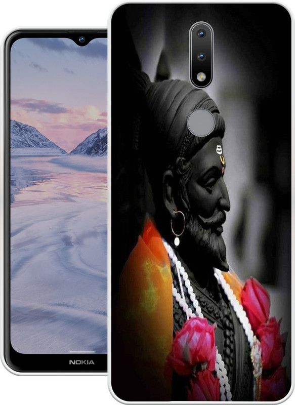 Print maker Back Cover for Nokia 2.4  (Black, Grip Case, Silicon)