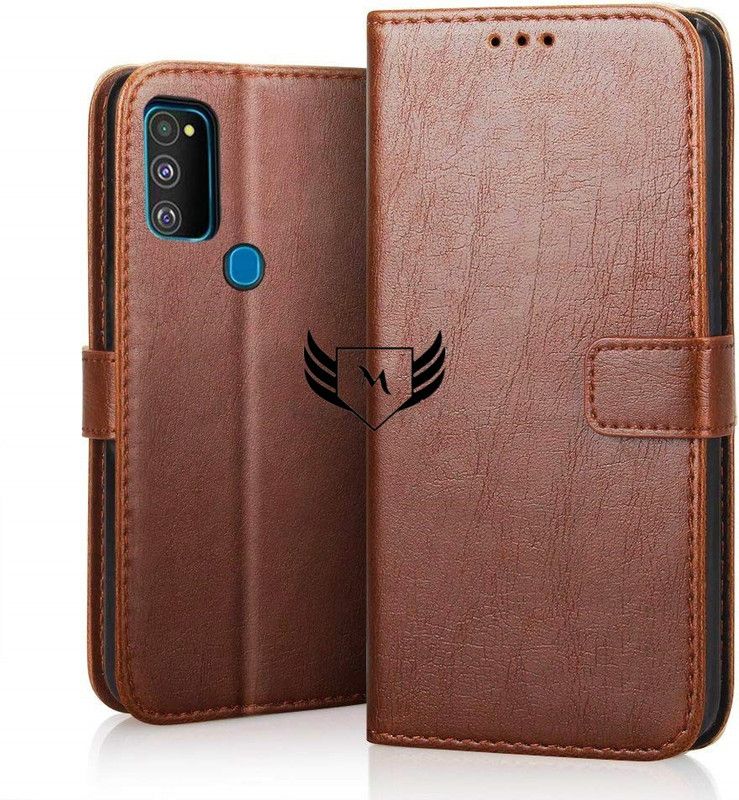 MOZIKON Back Cover for SAMSUNG Galaxy M30  (Brown, Pack of: 1)