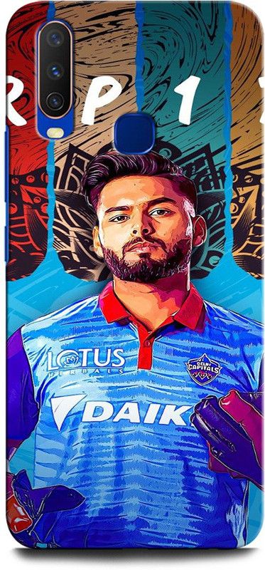 GRAFIQE Back Cover for Vivo Y12 1904/PD1901EF_EX SHREYAS LYER, INDIAN CRICKETER, BATSMAN  (Multicolor, Shock Proof, Pack of: 1)
