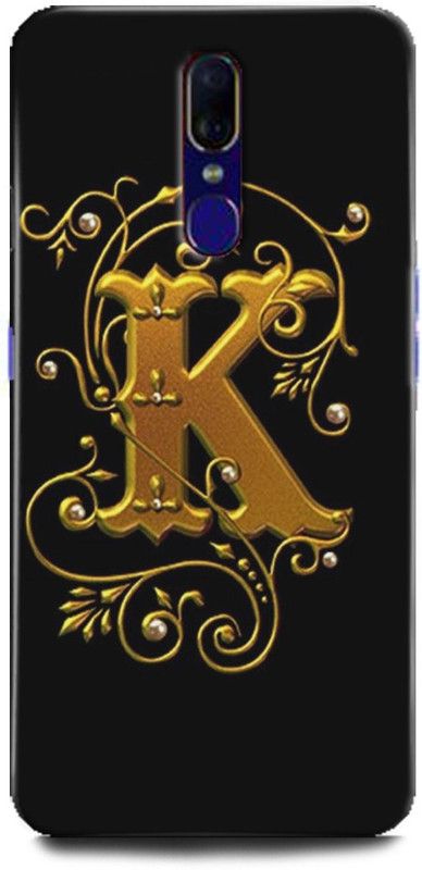 INTELLIZE Back Cover for Oppo A9/CPH1938 K letter,Printed  (Multicolor, Shock Proof, Pack of: 1)