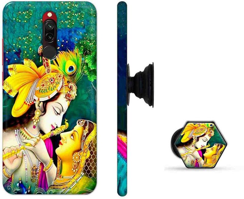 ChicShell Back Cover for Mi Redmi 8  (Multicolor, Pack of: 2)