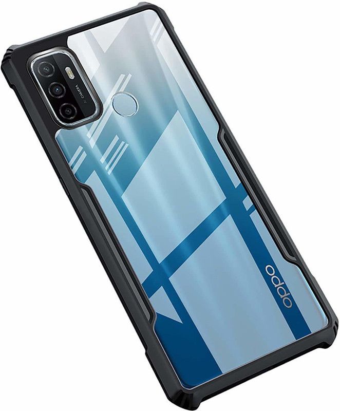 itrusto Back Cover for oppo a55 5g  (Transparent, 3D Case, Pack of: 1)