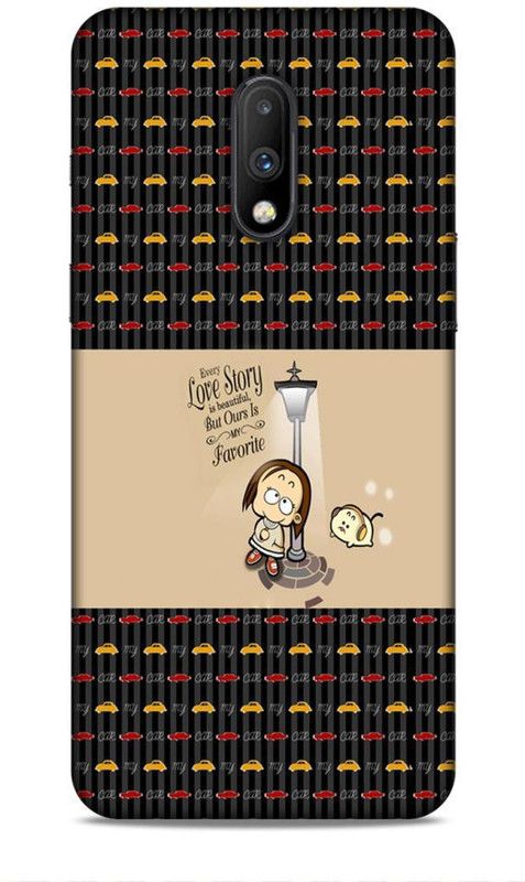 Keviv Back Cover for OnePlus 7, OnePlus 6T  (Multicolor, 3D Case, Pack of: 1)