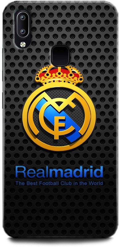 Afterglow Back Cover for Vivo V11 REAL MADRID, RONALDO, FOOTBALL, FOOTBALL CLUB, LOGO  (Multicolor, Shock Proof, Pack of: 1)