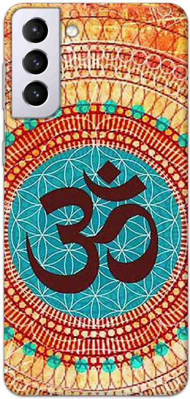 NDCOM Back Cover for SAMSUNG Galaxy S21 Plus 5G Om Mantra Chanting Printed  (Multicolor, Hard Case, Pack of: 1)