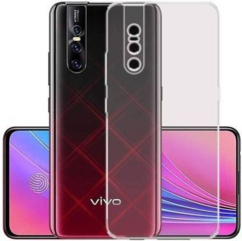 BHRCHR Back Cover for Vivo V15 Pro  (Transparent, Pack of: 1)